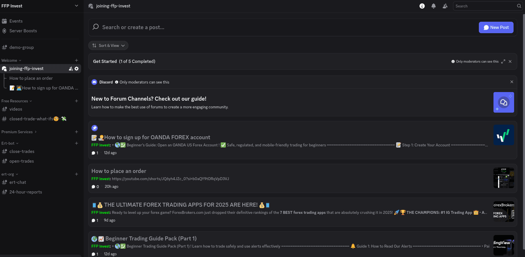 FFP Invest Discord Alerts Channel